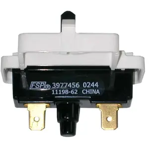 Replacement for Whirlpool WP3977456 Genuine OEM Dryer Switch Push To Star Fits: 3977456