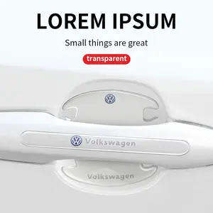 Universal Transparent Scratch-Resistant Sticker, Car Door Bumper Strip, Car Door Protection Film, Rearview Mirror Protector for Volkswagen