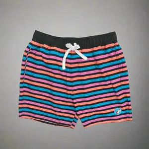 Buc-ee's Mens/Boys Striped Swimsuit