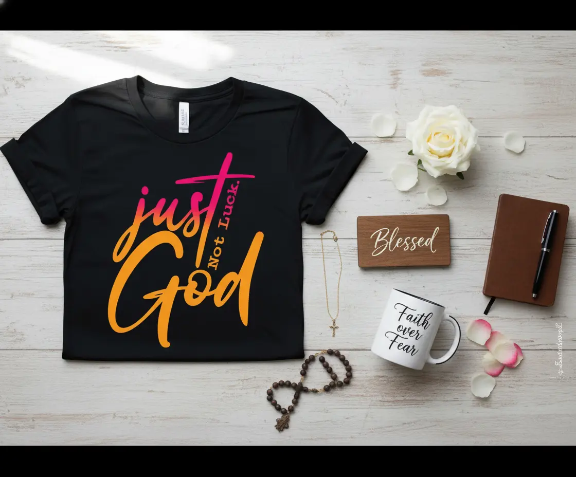 Ready to Press Just God DTF