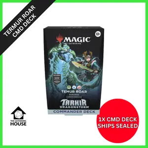 Tarkir: Dragonstorm Commander Deck - Temur Roar (TDC) MTG Magic the Gathering