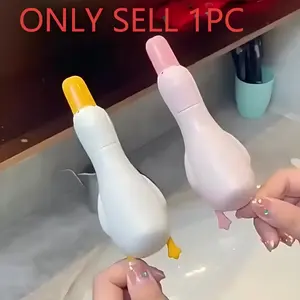 Cute Duck Shaped Hair Clip Tool, Duck Design Non-Slip Handle, Manual Bathroom Shower Kitchen Drain Cleaner, Efficient Cleaning Debris