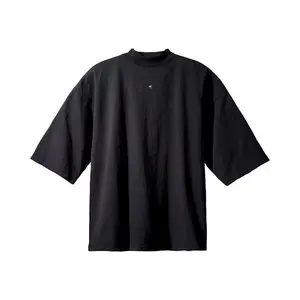 Yeezy Gap Logo 3/4 Sleeve Tee Black (men) by StockX