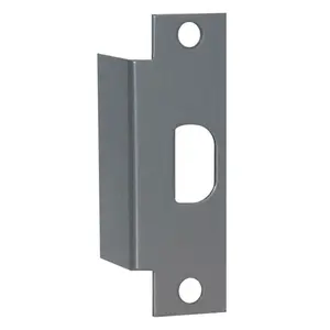 Don-Jo  1.25 x 4.875 in. Electric Strike Aluminum Frame Filler Plate, Silver Coated