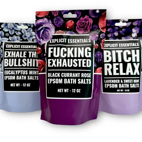 Relaxing Bath Salt Set, Gift Sets For Women, Bath and Body Care, Gift Idea For Her