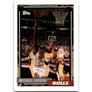 1992-93 Topps #141 Michael Jordan Chicago Bulls PYP1234