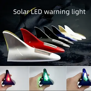 Car Roof Shark Fin Light – Cool LED Decorative Antenna Replacement for SUV, Sedan, MPV – Upgrade Your Vehicle Style