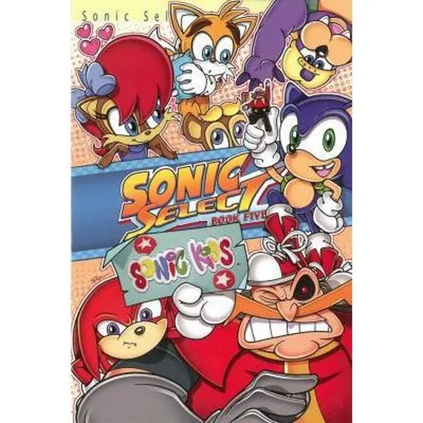 USED Book - Sonic Select Book 5 (Sonic Select Series) by Sonic Scribes (Paperback) - english