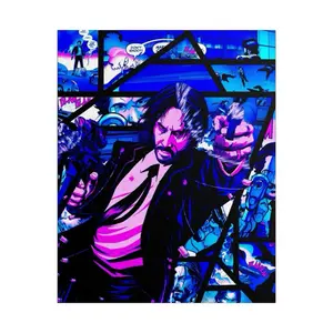 John Wick Poster Based on the Comic Books K - Vibrant Artwork Inspired by Popular Comics Series prints for your wall