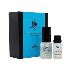 RawChemistry For Her Pheromone Perfume Gift Set – 1 oz (30 ml), Oil-Based, Pheromone-Infused, Extra Strength Feminine Fragrance