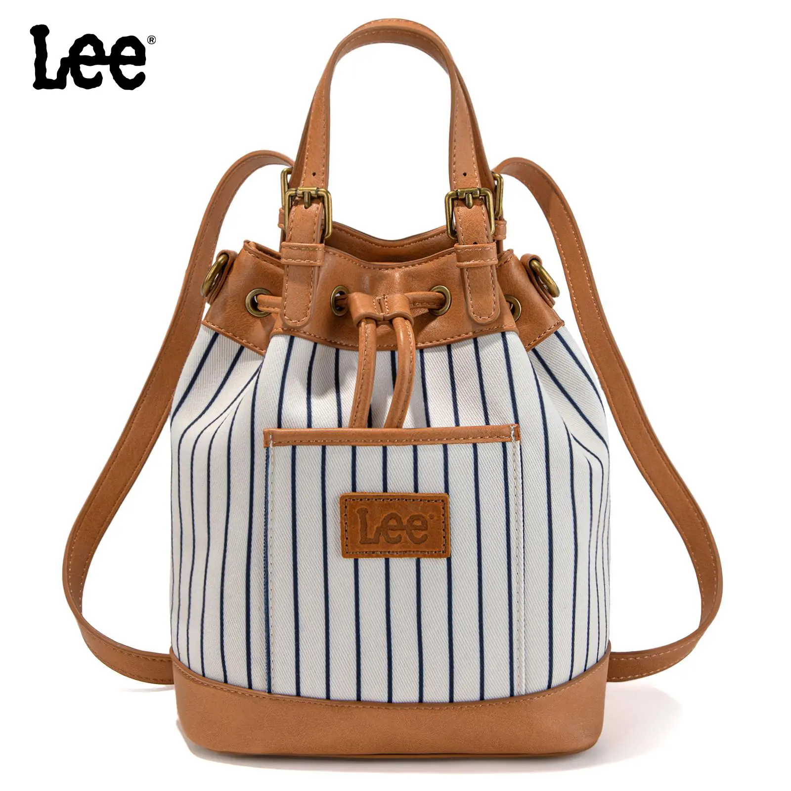 Montana West x Lee 3-in-1 Convertible Purses for Women, Drawstring Bucket Bag, Crossbody Bag & Backpack Purse with Strap