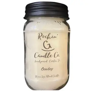 Cowboy Candle (Men’s Luxury Soy Blend Candle)