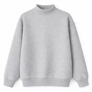 Grey Mockneck