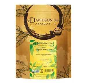 Davidson's Organics, English Breakfast, Loose Leaf Tea, 16-Ounce Bag