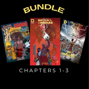 The complete Sàngó comic book anthology.