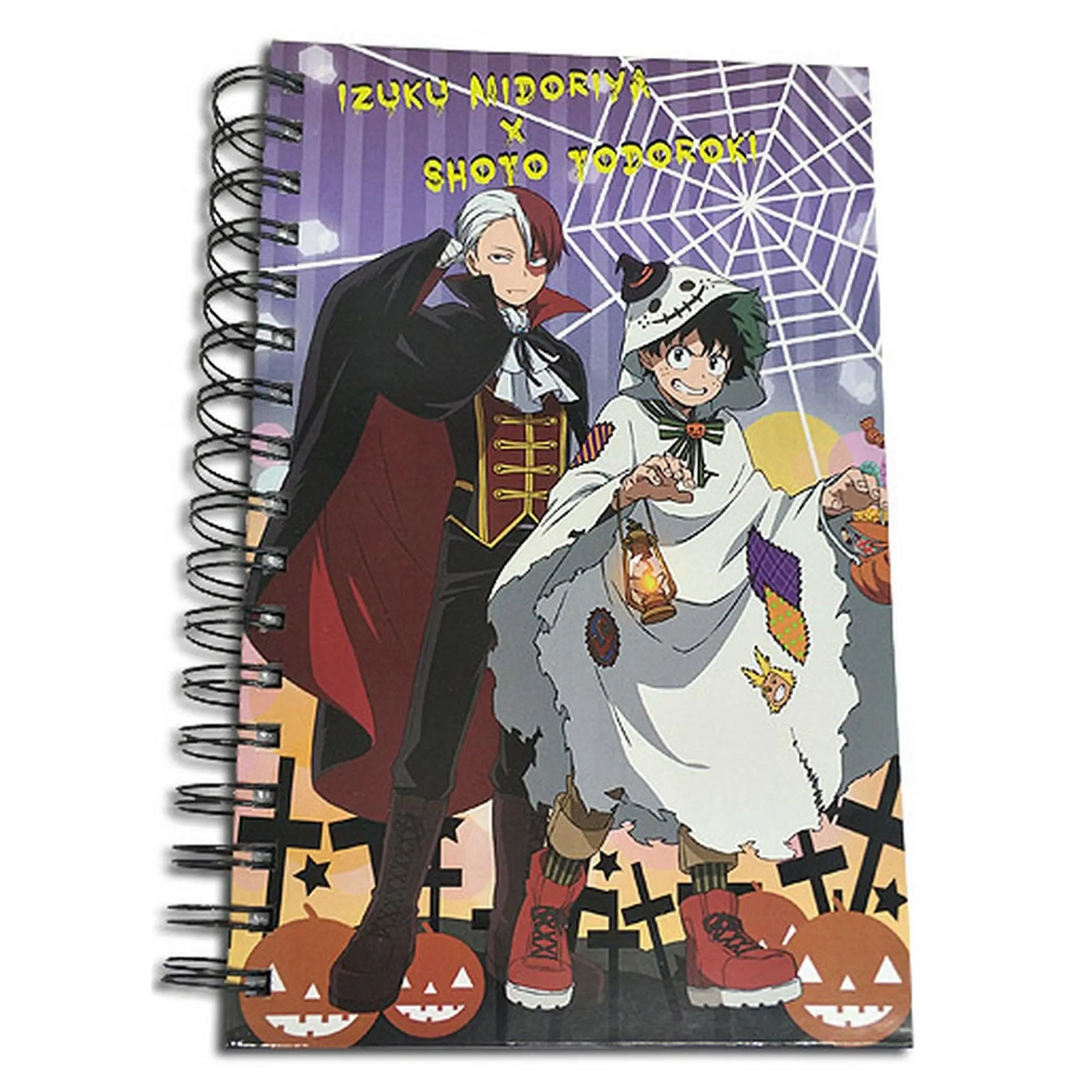 My Hero Academia - Shoto Todoroki & Midoriya Izuku "Deku" Halloween Notebook
