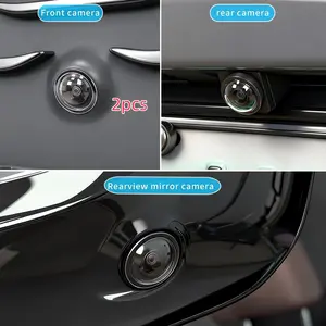 Car 360 Degree Panoramic Camera Protection Cover, Dustproof Fogproof Rainproof Sandstone Proof, High Definition Transparent Protective Film, Car Accessories