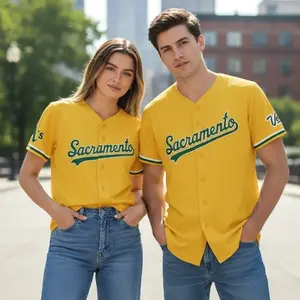 2026 Sacramento Baseball Jersey, Vintage Button Down Sports Shirt, Unisex Fan Apparel