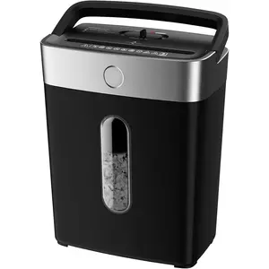 Shredder for Home Office, 4 Gallons 8-Sheet Cross Cut Credit Card Shredder, Small Paper Shredder for Home Use, High  Level P-4, ETL Certification (S3101)