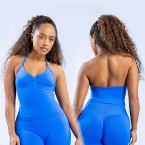 Impact Shorts Set – Seamless Sculpted Fit with Cross-Back Support Bra & Booty-Lifting Bottoms