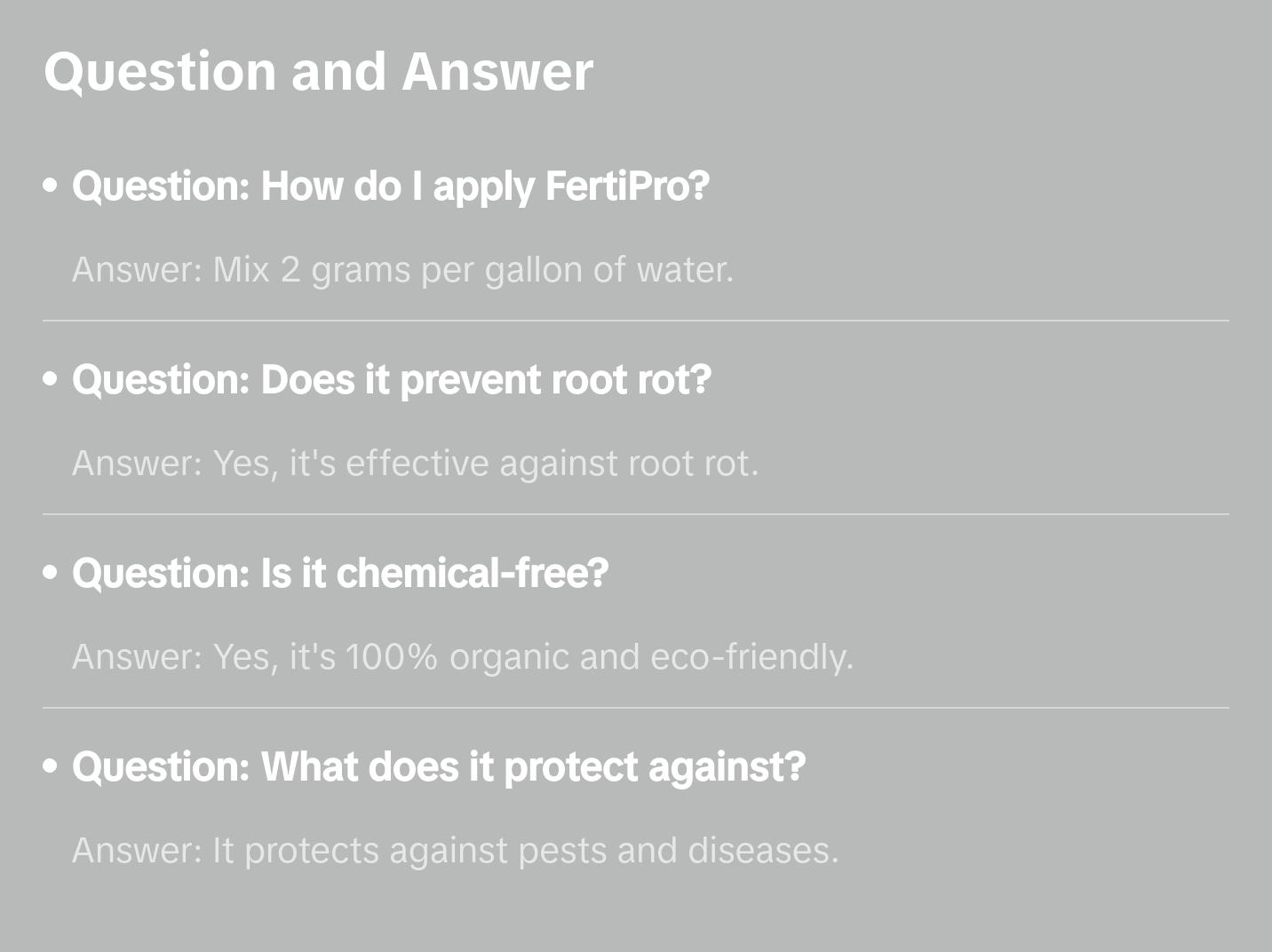 FertiPro, enzyme and bacteria for root protection, 100% Organic, BioShield Plant Protect