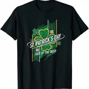 Adorable Three Leaf Clover St Patrick Day Shirt