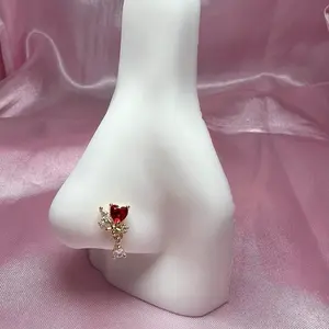 Heart Nose Ring