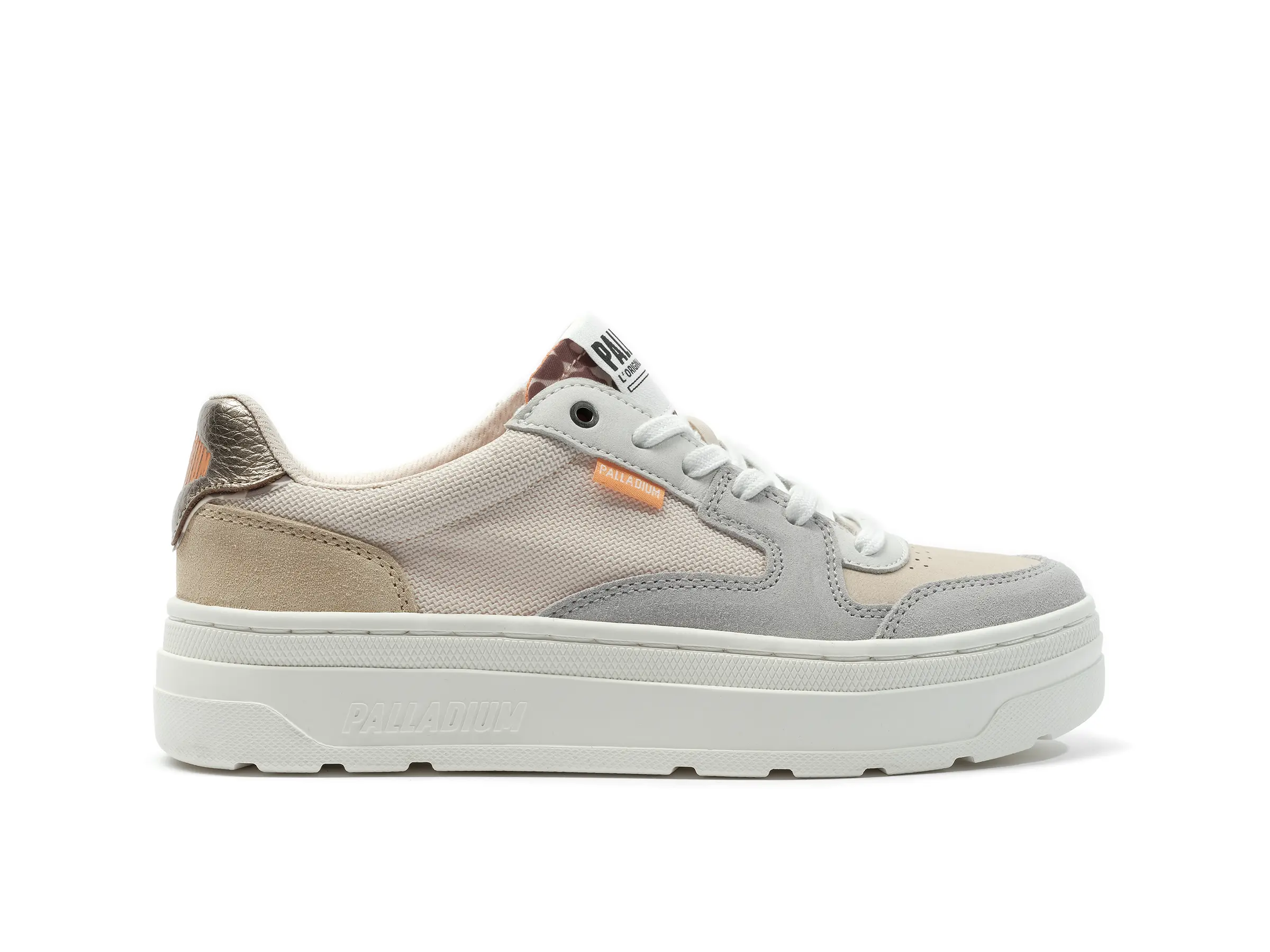 Pallasphalt Lo - Sand, Casual Platform Sneaker for Women