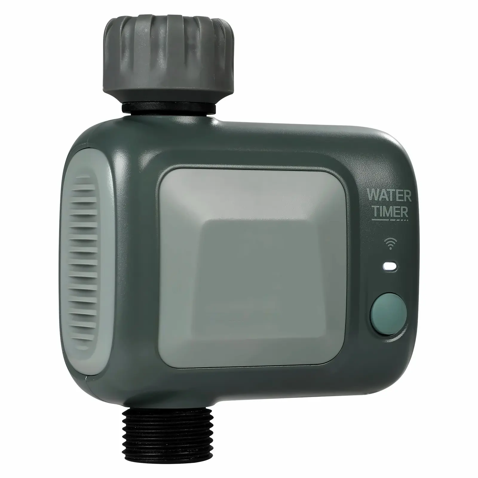 WiFi Sprinkler Timer, Smart Hose Water Timer with Brass Inlet, 2.4GHz WiFi & Bluetooth, Alexa Voice Control, IPX6 Waterproof for Yard Irrigation Default