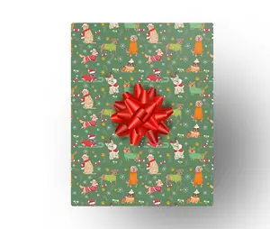 Best Friends Animal Society Wrapping Paper - 100% Recyclable and Compostable - PUGly Sweater Contest