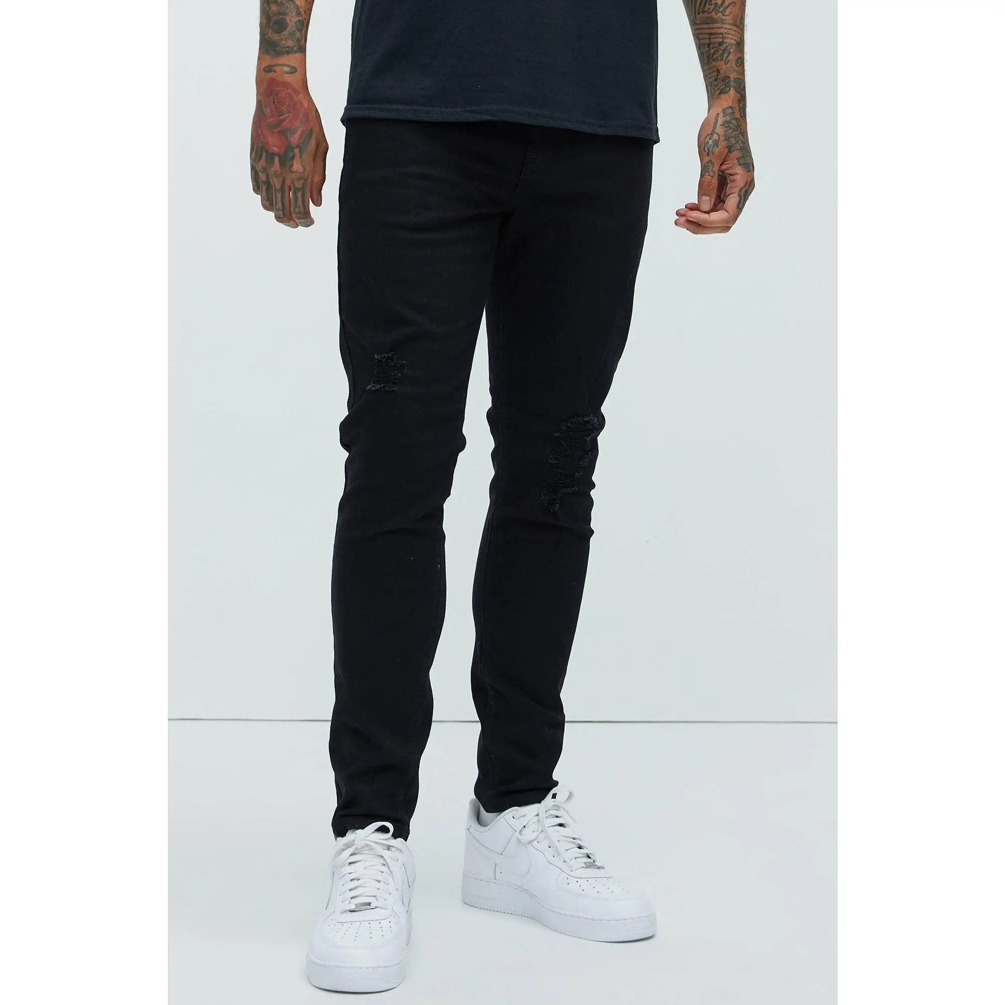 Take No L's Skinny Jean - Black