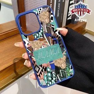 Magnetic Phone Case for iPhone 16 15 Pro Max 14 Plus 16E 13 12 11 X XS XR Western Elements Pattern TPU Shockproof Anti-Scratch Stylish Smartphone Cover