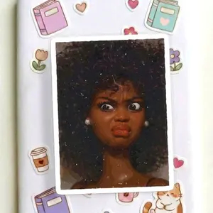 Confused Girl Meme Acrylic Bookmark – Funny Reaction Bookmark, Bookish Gift for Reader, Emotional Support Reading Accessory, Acrylic Page Marker