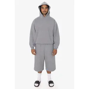 TRF42 - Triblend gabardine Fleece Extra Wide Mens shorts