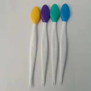 Double-ended Facial Cleansing Brush, Blackhead Facial Brush, Facial Skin Care Tool for Women & Men