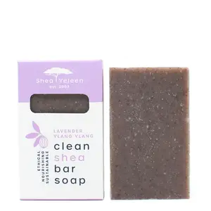 Shea Yeleen Lavender Ylang Ylang Shea Butter Moisturizing Skincare Body Care Cleansing Bar Soap  Skin Repair Hydrating Body Wash Comfort
