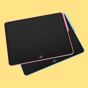 LCD Writing Tablet 16 Inch Electronic Drawing Pads Doodle Board for Kids Boys Girls Travel Toys Birthday Gift 340mm x 254mm led drawing board math teaching aid workbook zebros plushes supermonkeyball baby smart clay target dave and 6 put type eps Learning