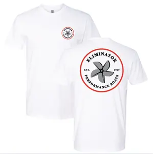 Eliminator Performance Boats T-Shirt, Vintage Nautical Graphic Tee, Soft Cotton Blend Shirt, Boating Lifestyle Apparel for Men & Women, Perfect Gift for Boat Enthusiasts