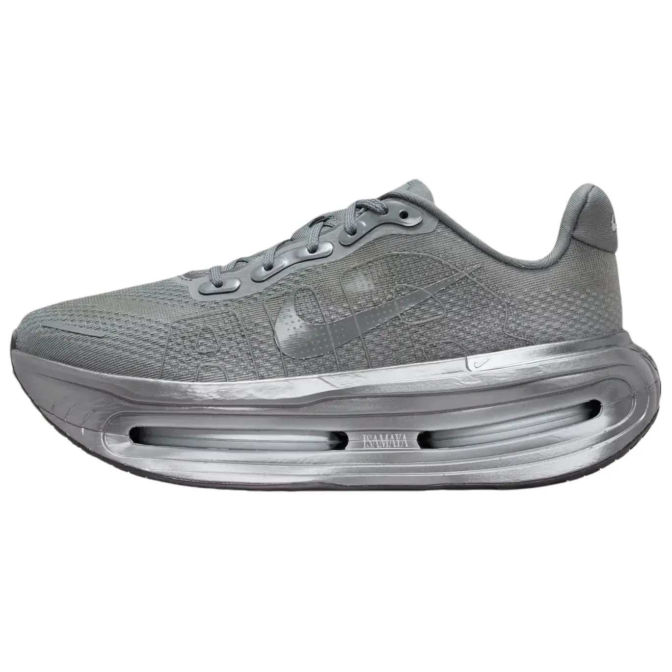 NIKE x Isamaya Women's Vomero Premium Sports Sneakers, Smoke Grey Colorway