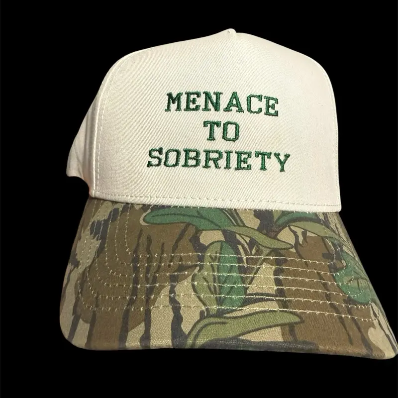 Menace to sobriety hat