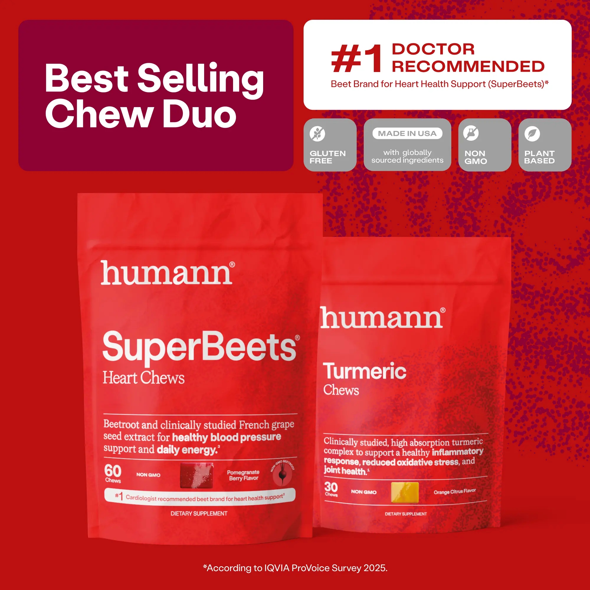 Best-Selling TikTok Anti-Inflammation Duo - SuperBeets Heart Chews & Turmeric Chews - TikTok Exclusive 2-Pack Best-Selling TikTok Anti-Inflammation Duo - SuperBeets Heart Chews & Turmeric Chews - TikTok Exclusive 2-Pack