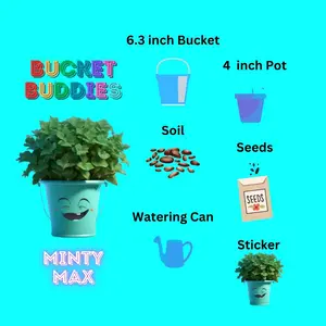 Minty Max Grow Kit for kids and beginner gardeners