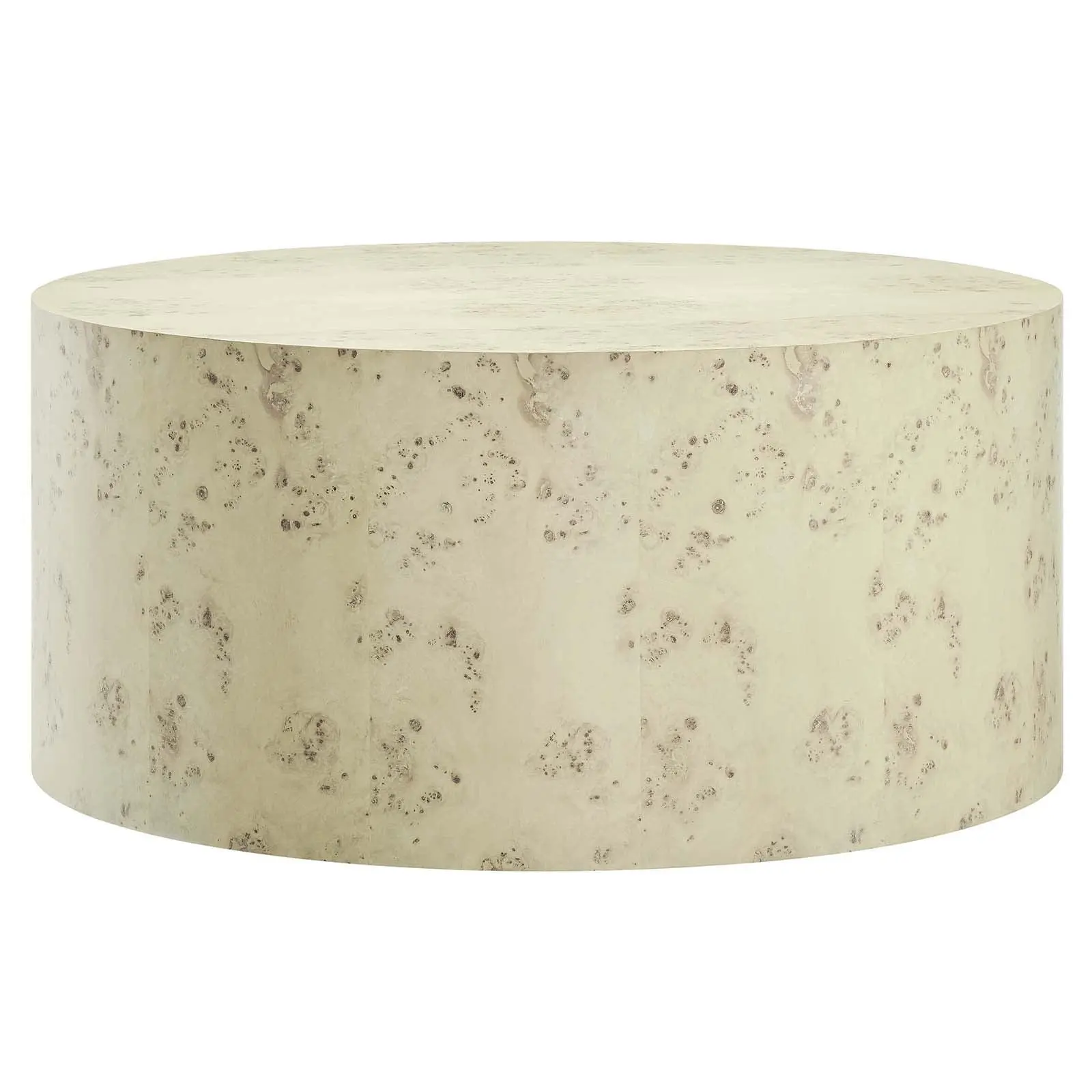 Modway Cosmos 35" Round Burl Wood Coffee Table, EEI-6274