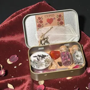 Cupid Love Travel Altar Tin, witch spell, witch magic, altar tin god