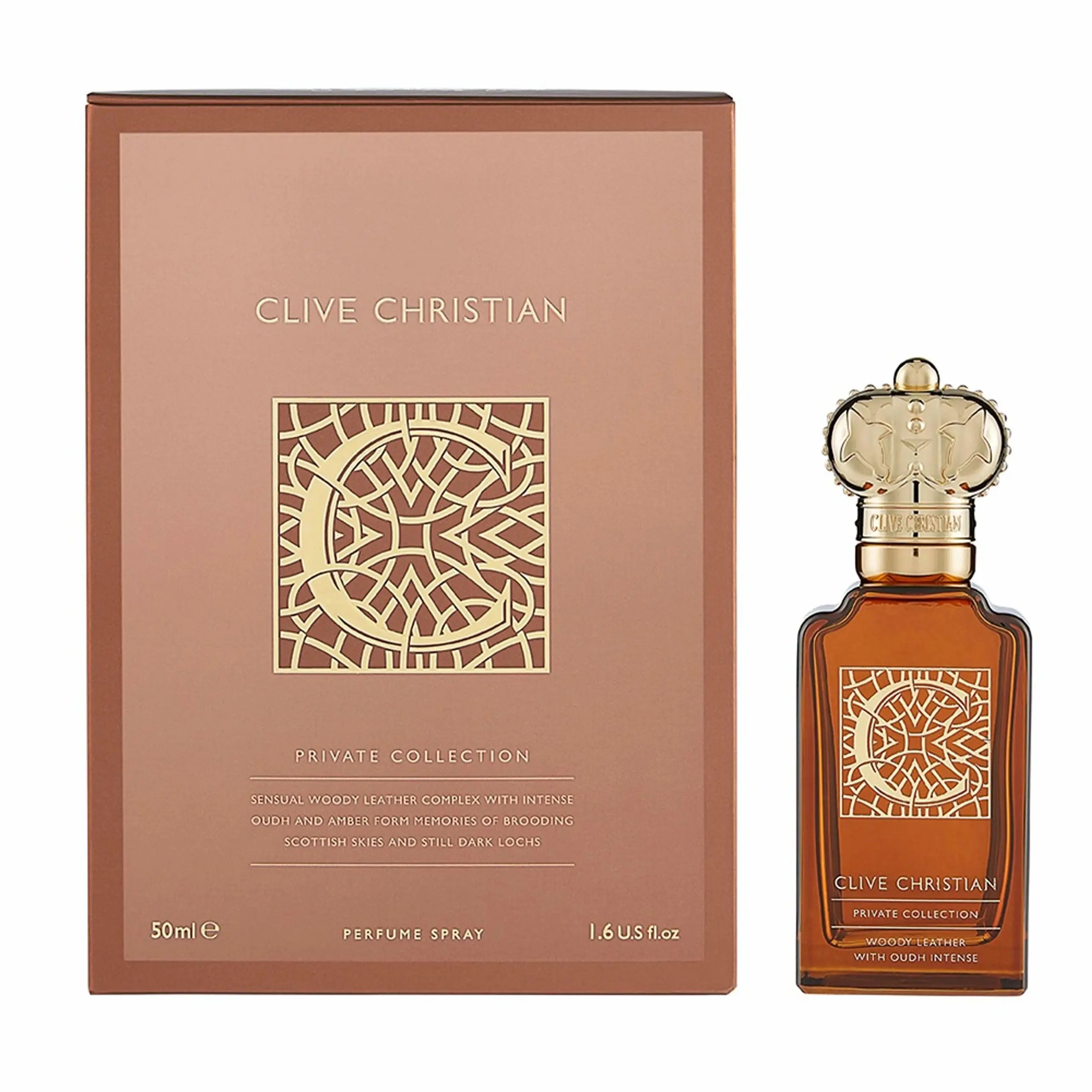 Clive Christian Men's 1.7 Ounce Private Collection Woody Leather Eau de Parfum