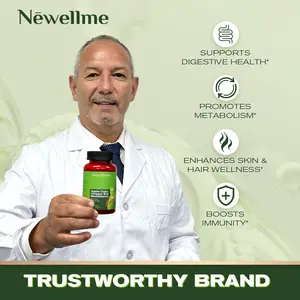 NEWELLME Apple cider vinegar gummies, promote gastrointestinal digestion, keep a good body, have a healthy body Edible Fitness Supplement Organic