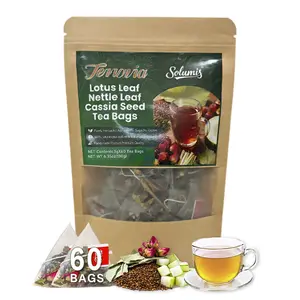 Solumis Herbal Anti-Inflammatory Green Tea is a blend of lotus leaf, cassia seeds, and nettle leaf. This healthy, caffeine-free tea offers a refreshing and soothing taste. everyday