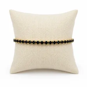 Black Tennis Bracelet - Fits 6.5 to 7.5 inches