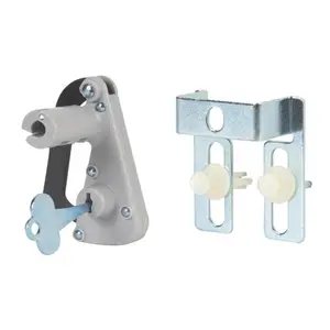 212 MAIN Universal Peg Hook Lock, RSHL004001-10BX, Keyed Alike Sliding Lock Solution for Hook Security - 10-Pack