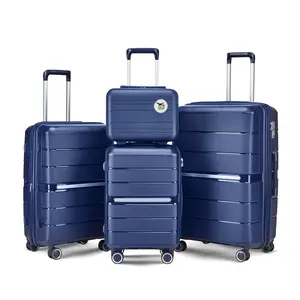 Luggage Sets 4 Piece(14/20/24/28) PP Lightweight & Durable Expandable suitcase